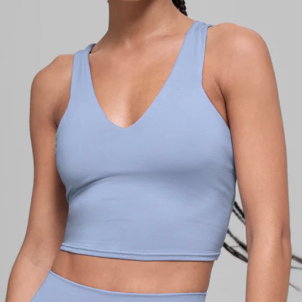 Alo Real Bra Tank – Winter Frost – Size S – NWT